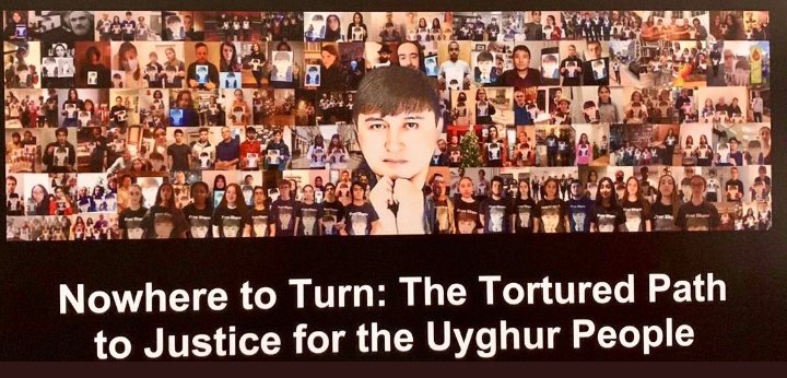 On #InternationalYouthDay I wanted to share something that some friends and I did during 6th form. Everyone at <a href="/BTB_UK_/">Burst the Bubble UK</a> got together to create this piece, together with <a href="/RayhanAsat/">Rayhan E. Asat</a> . Each person asking the CCP to #FreeEkpar #FreeUyghurs.