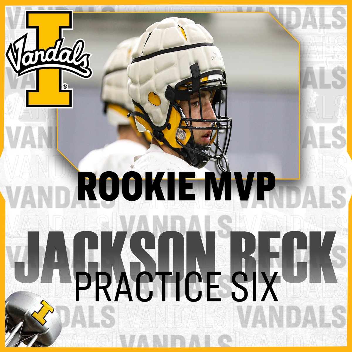 .<a href="/jbeck_0/">Jackson Beck</a> earned Rookie MVP honors and <a href="/michaelnoil/">MIKE NOIL..</a> was named the Special Teams MVP.

#GoVandals