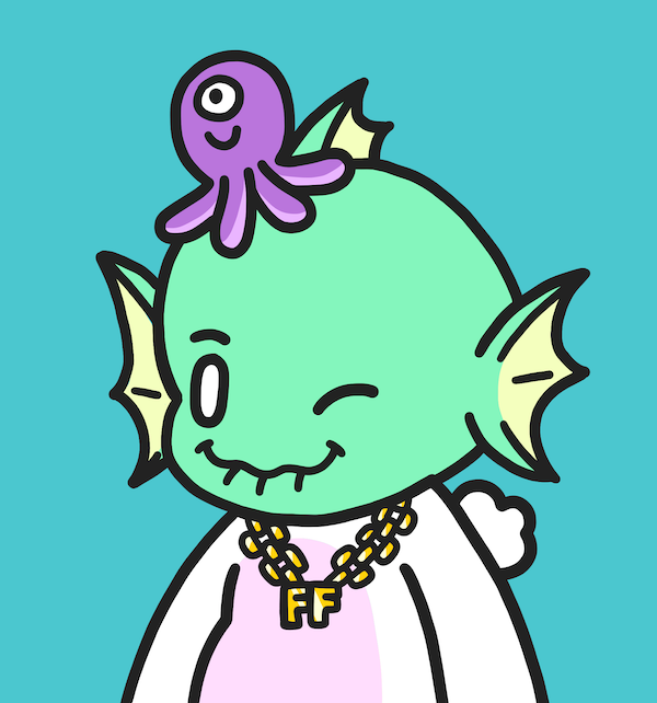 4evaFamouss's tweet photo. The FF Chain is THE BEST TRAIT‼️
1 Out of 61 in the whole 10k collection is listed with less then 24hrs on the listing left at .5 ETH 👀👀
#famousfacts #fishyfam #FAMnotfood https://t.co/OhNMN1N3T2