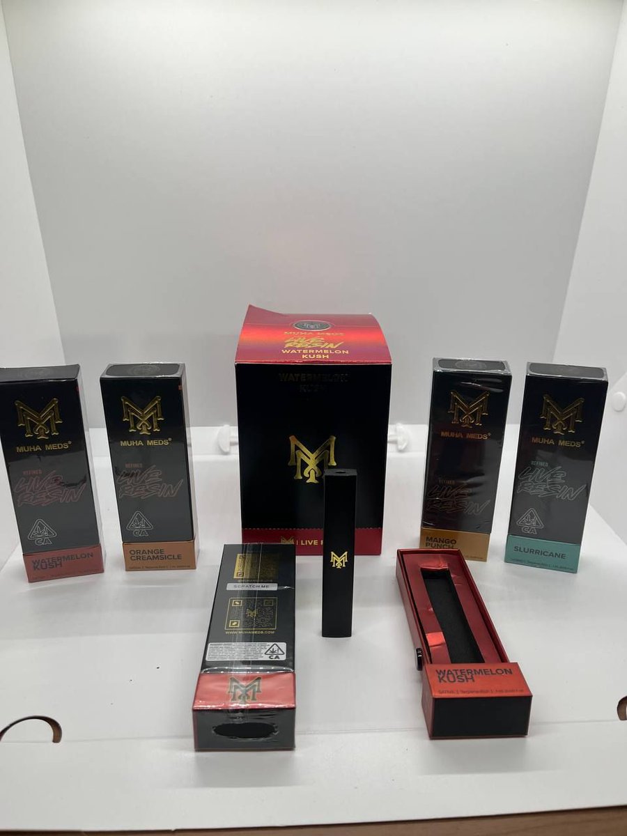 ExoticsWest's tweet image. Muha Meds Disposables 
Live resin