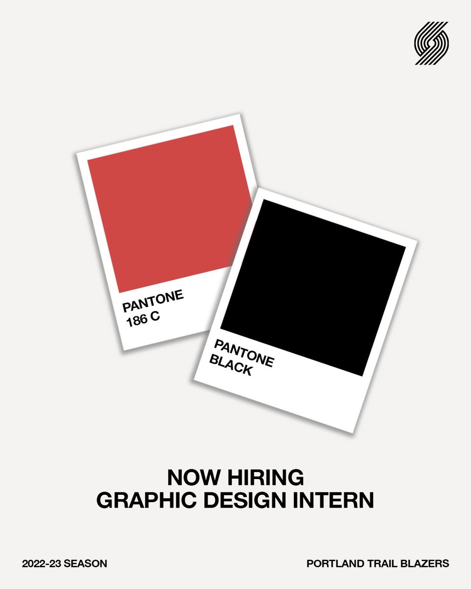 itsmemarmil's tweet image. If you like red and black and would like to start your design career in sports, check out @trailblazers Graphic Design Internship opportunity. careers-rosequarter.icims.com/jobs/1339/grap… 🔴⚫️