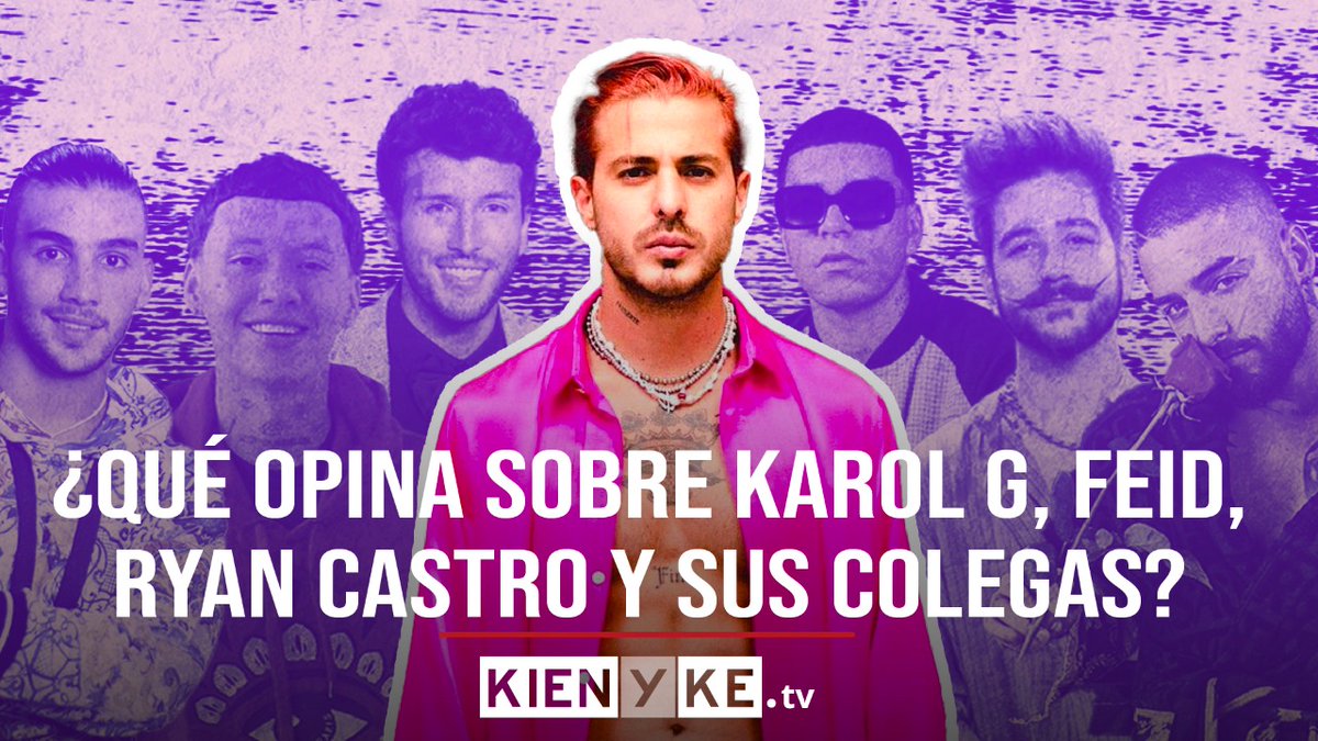 #VIDEO▶ | En diálogo con <a href="/kienyke/">Kienyke</a>, el cantante Llane (<a href="/Llane/">LLANE</a>), se le midió al reto de dar su opinión sin filtros sobre varios de sus colegas del reguetón.

➡️ bit.ly/3dthbti
