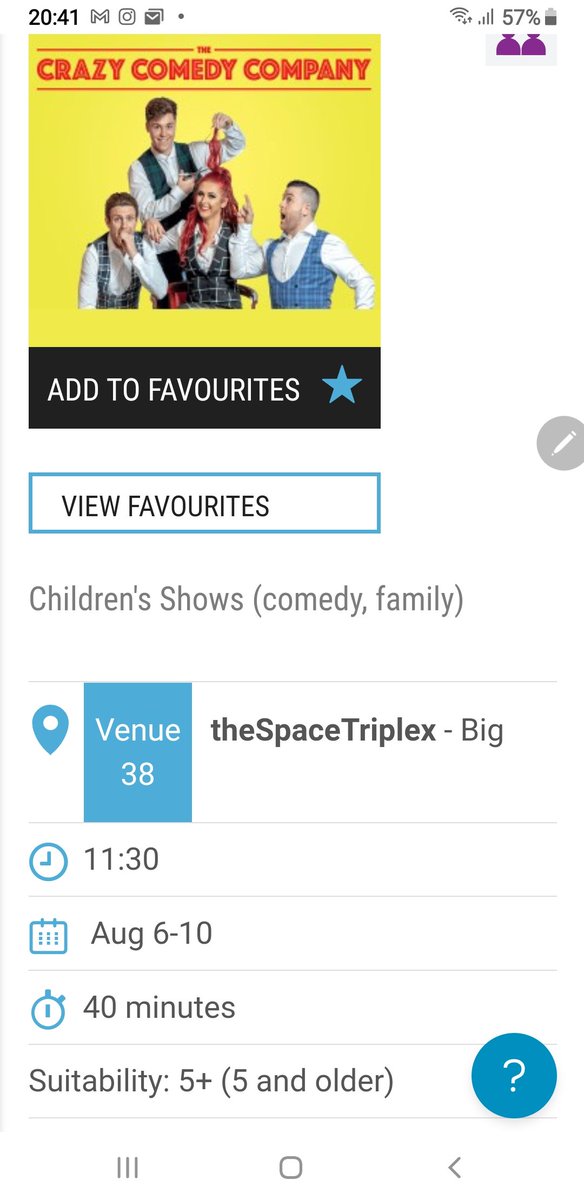 ONeilManagementUK (@oneilmanagement) on Twitter photo Check out <a href="/CrazyComedyCom1/">Crazy Comedy Company</a> at <a href="/edfringe/">Edinburgh Festival Fringe</a> ..do not miss this brand new unique company of performers..limited run!
#comedygold #familyfunatthefringe Check out <a href="/CrazyComedyCom1/">Crazy Comedy Company</a> at <a href="/edfringe/">Edinburgh Festival Fringe</a> ..do not miss this brand new unique company of performers..limited run!
#comedygold #familyfunatthefringe