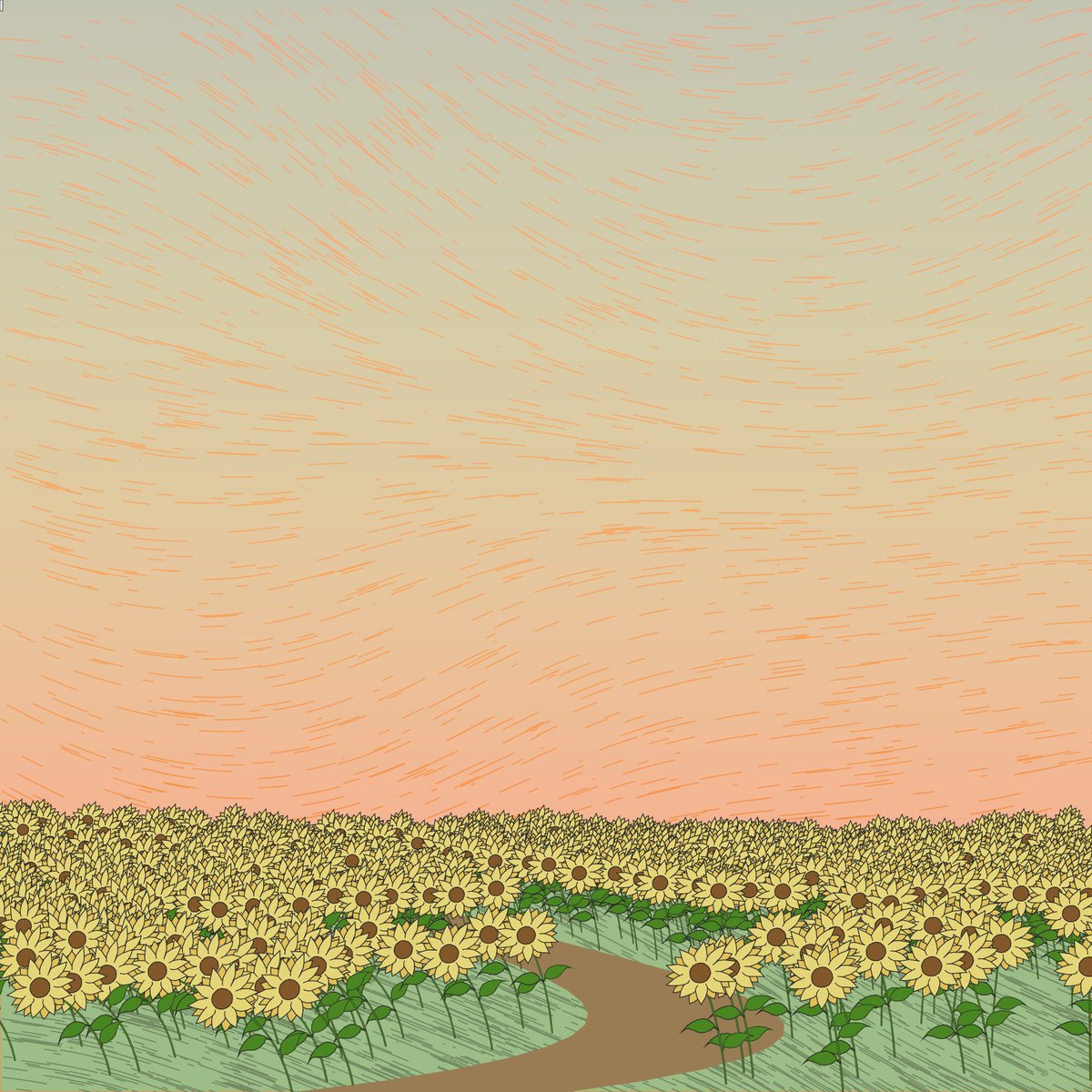 Reminder's tweet image. Work In Progress 🌻🌹

#generativeart #creativecoding #javascript #CleanNFT #tezos #generative #fxhash #WIP