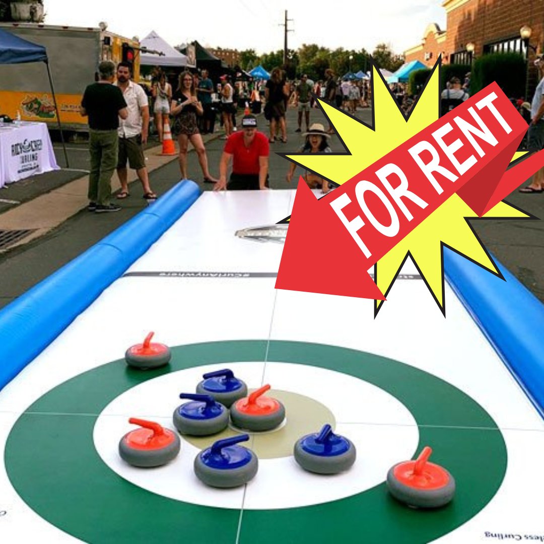 Did you know that our customers in the USA or Canada can RENT our Express Rinks? Contact us for more details! streetcurling.com/contact-us-for…
#CurlAnywhere #StreetCurling #EventRental