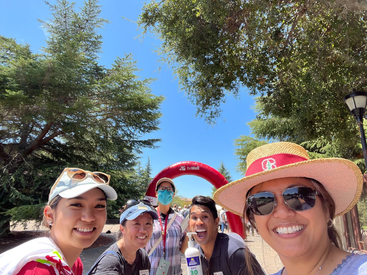 imee4stanford's tweet photo. So grateful to @Stanford and BeWell team for bringing back #CardinalWalk Great to see colleagues again and meet new ones yesterday. ❤️ #heartmatters #ilovemyjob #walking #WalkingTogether https://t.co/kraYInI425