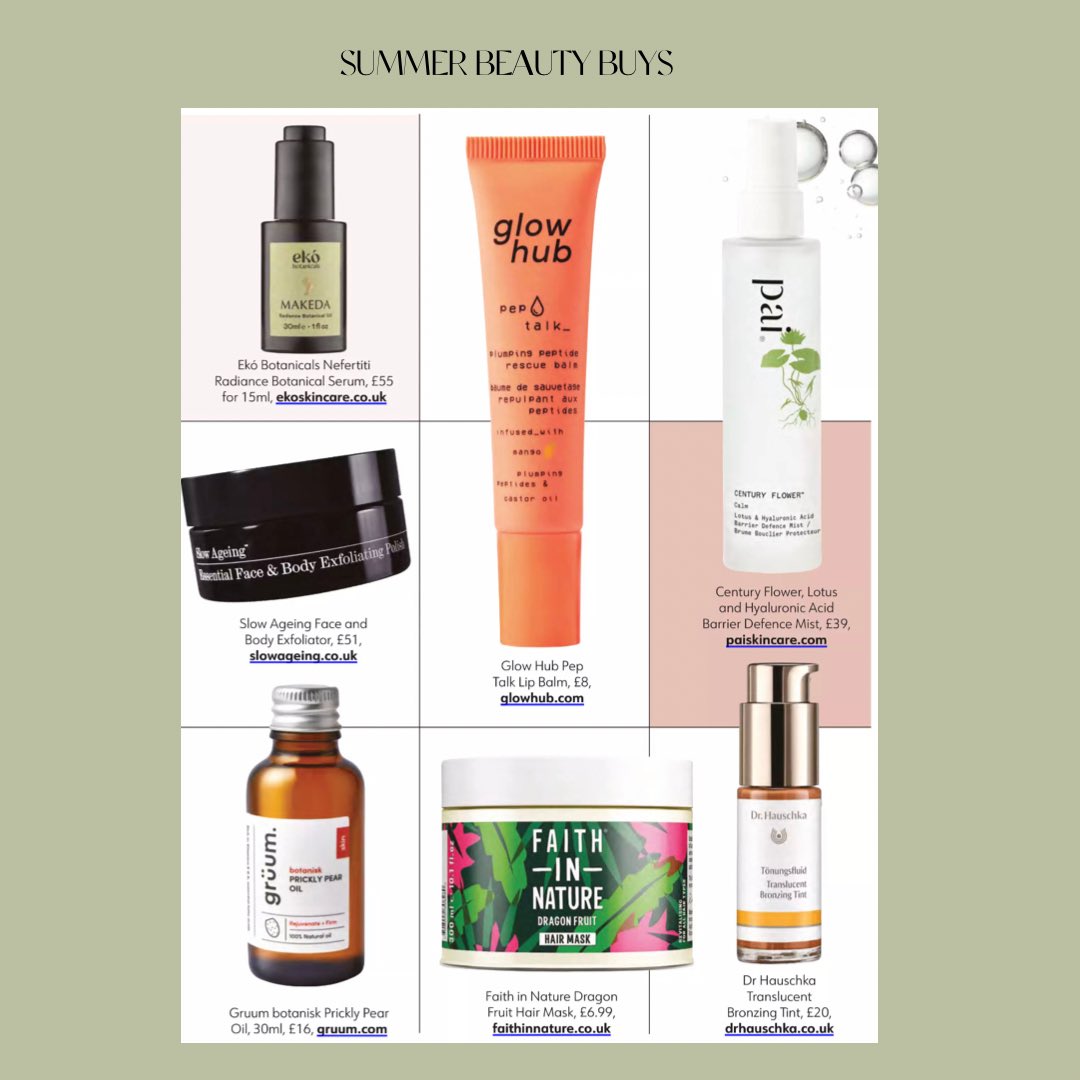 BotanicalsEko's tweet photo. Excited to see Makeda featured in Summer favourite buys @natural_mag https://t.co/Md6veRbXoO