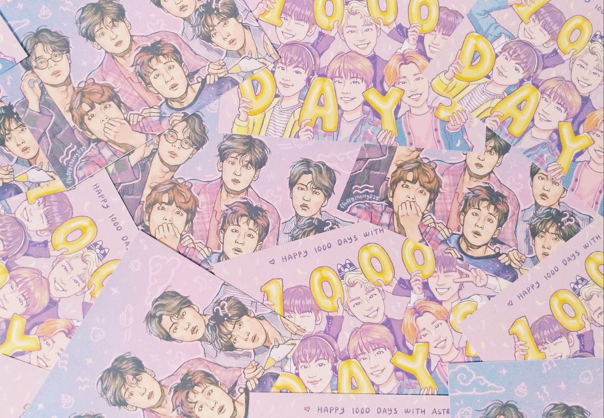 fluffycherry025's tweet photo. also still have some of these astro fanart postcards !! will also give away the csc design as photocard freebies under @arohartists 💜✨

#StarryCaravanInMNL 
#JOTMinManila https://t.co/0o1JPaARN9