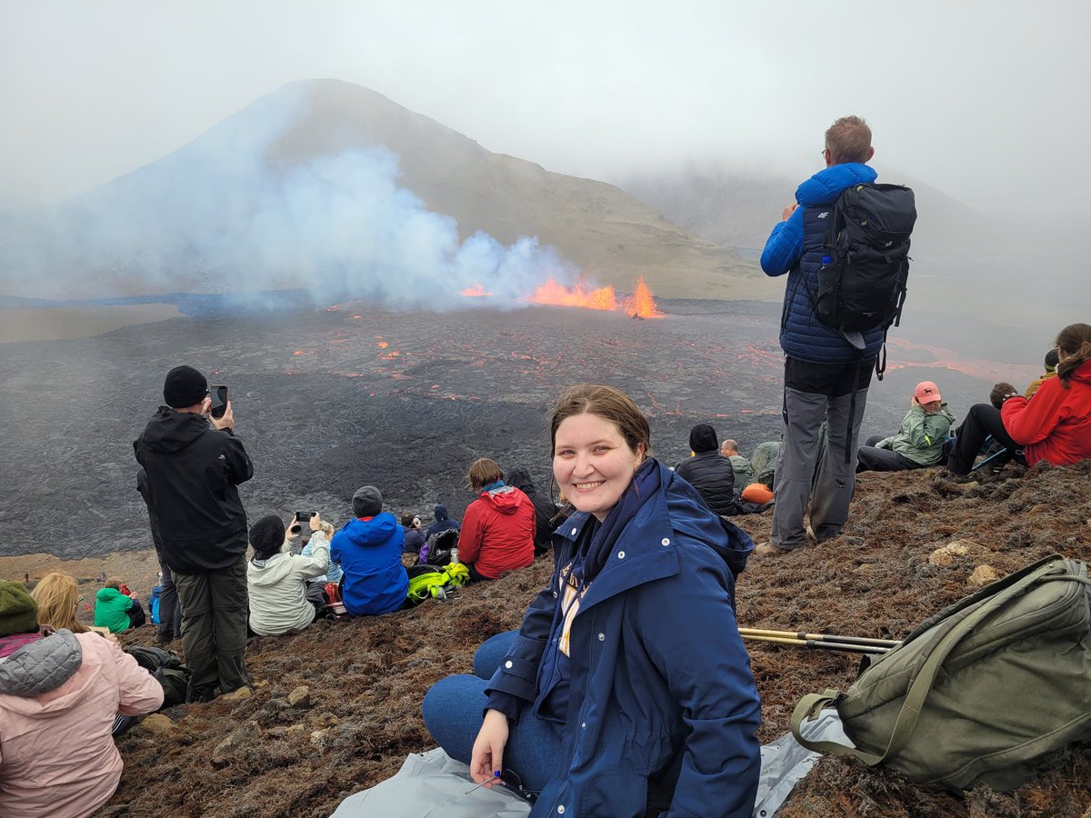 angrymaths's tweet photo. So.... I saw a volcano today https://t.co/7jWIzvMLuq