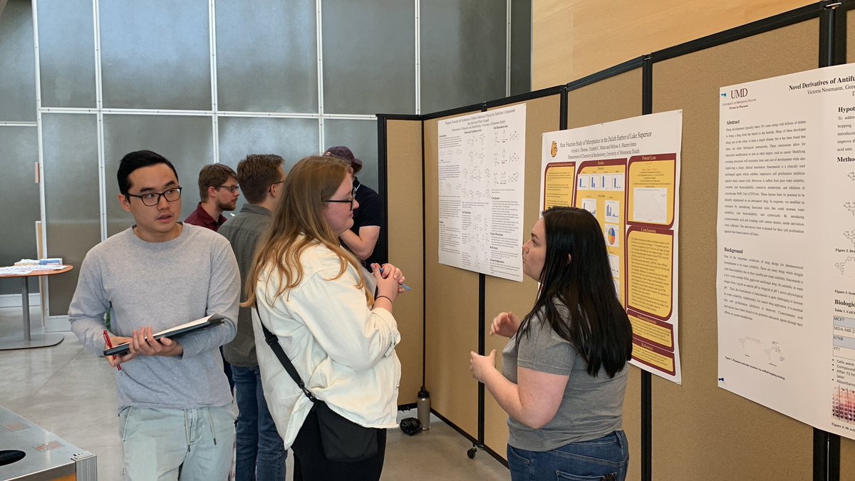 It’s time! Our SURP &amp; BURST fair is happening today to showcase the summer research projects led by undergrads in Chemistry, Biochemistry and Biology.