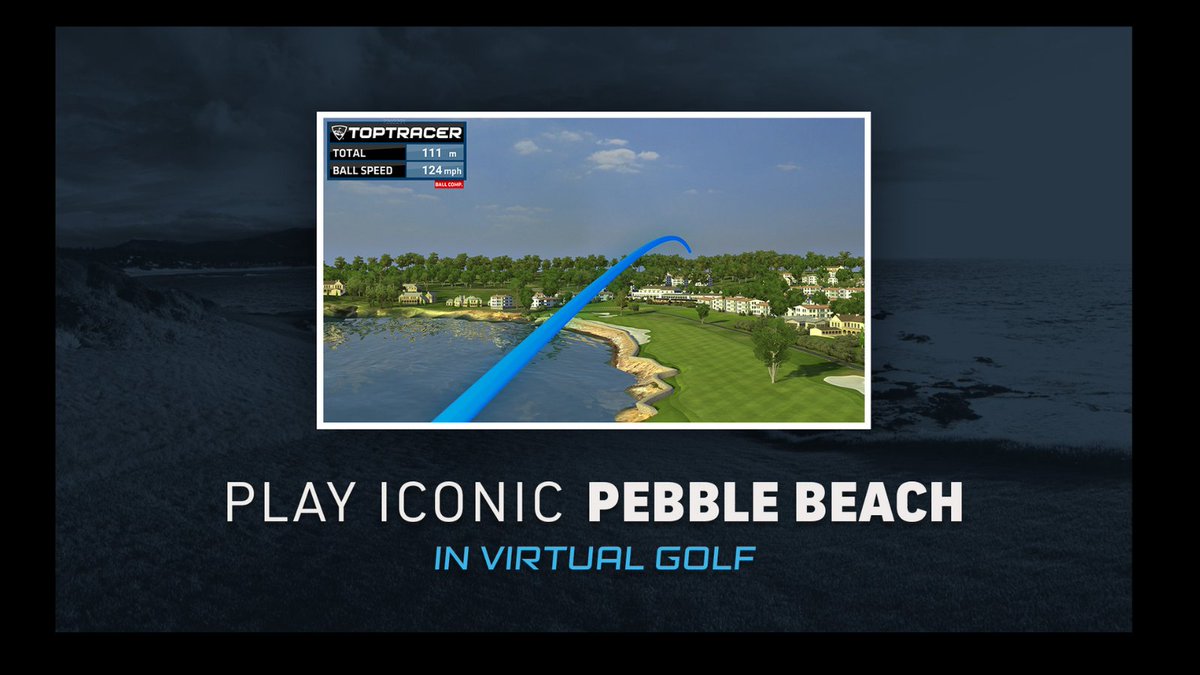 TurtleCoveNYC's tweet photo. Play the world's most iconic courses like Pebble Beach right at your bay @TurtleCoveNYC.  Food, beer, wine, golf this weekend. #Golf #Toptracer #NYC #GolfLife https://t.co/a36a8Xf5WY