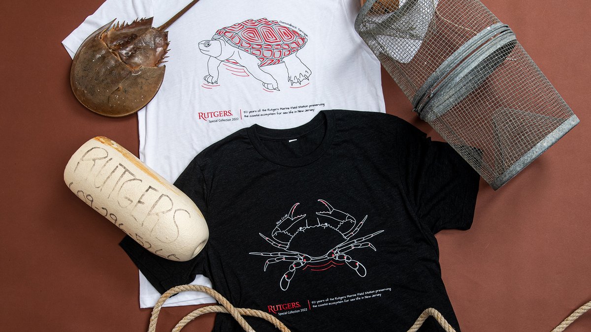 The inaugural Rutgers Special Collection celebrates the Rutgers Marine Field Station, which has worked for the past 50 years to preserve the coastal ecosystem for sea life in New Jersey. 

Show your #RutgersPride with this limited edition apparel: go.rutgers.edu/lcjx2qqr