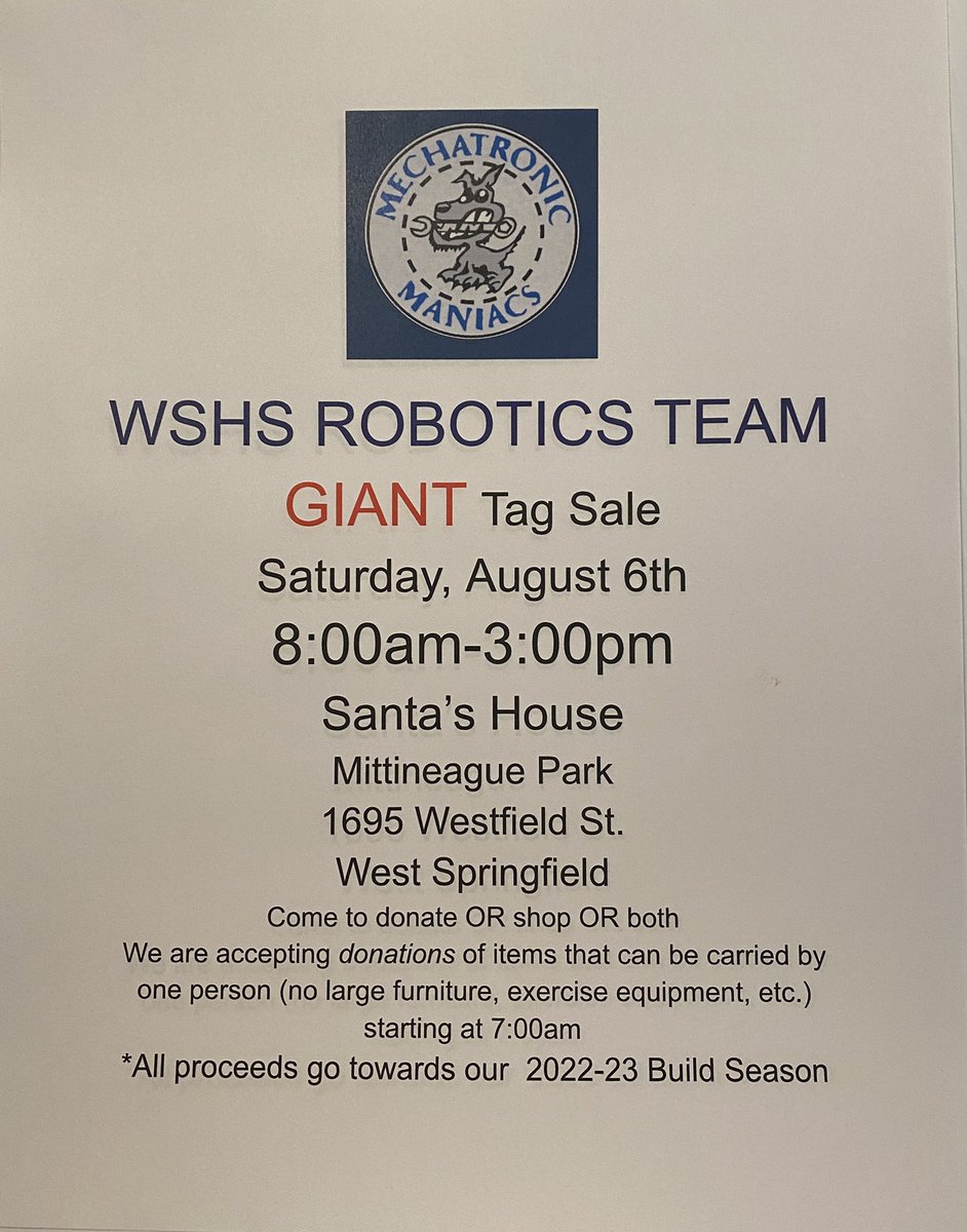 Some people are saying it’s the event of the year. (It’s us, we’re saying that)<a href="/WSPS_WSHS/">WSPS - High School</a> <a href="/MayorReichelt/">Will Reichelt</a>