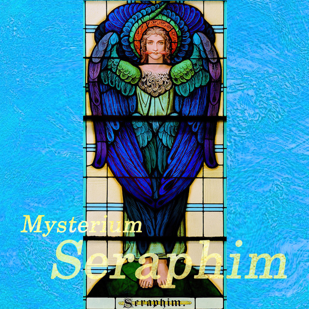 MysticSeraphim's tweet photo. A very beautiful example of a stained-glass window depicting a Seraphim Angel. Please note the flames on both sides of his mouth. I found this image on Pinterest (https://t.co/PKh4y0DlWx) No copyright infringement intended. 
#MysteriumSeraphim #Seraphim #SeraphimAngels  #AngelArt https://t.co/UyXAiWfdi3