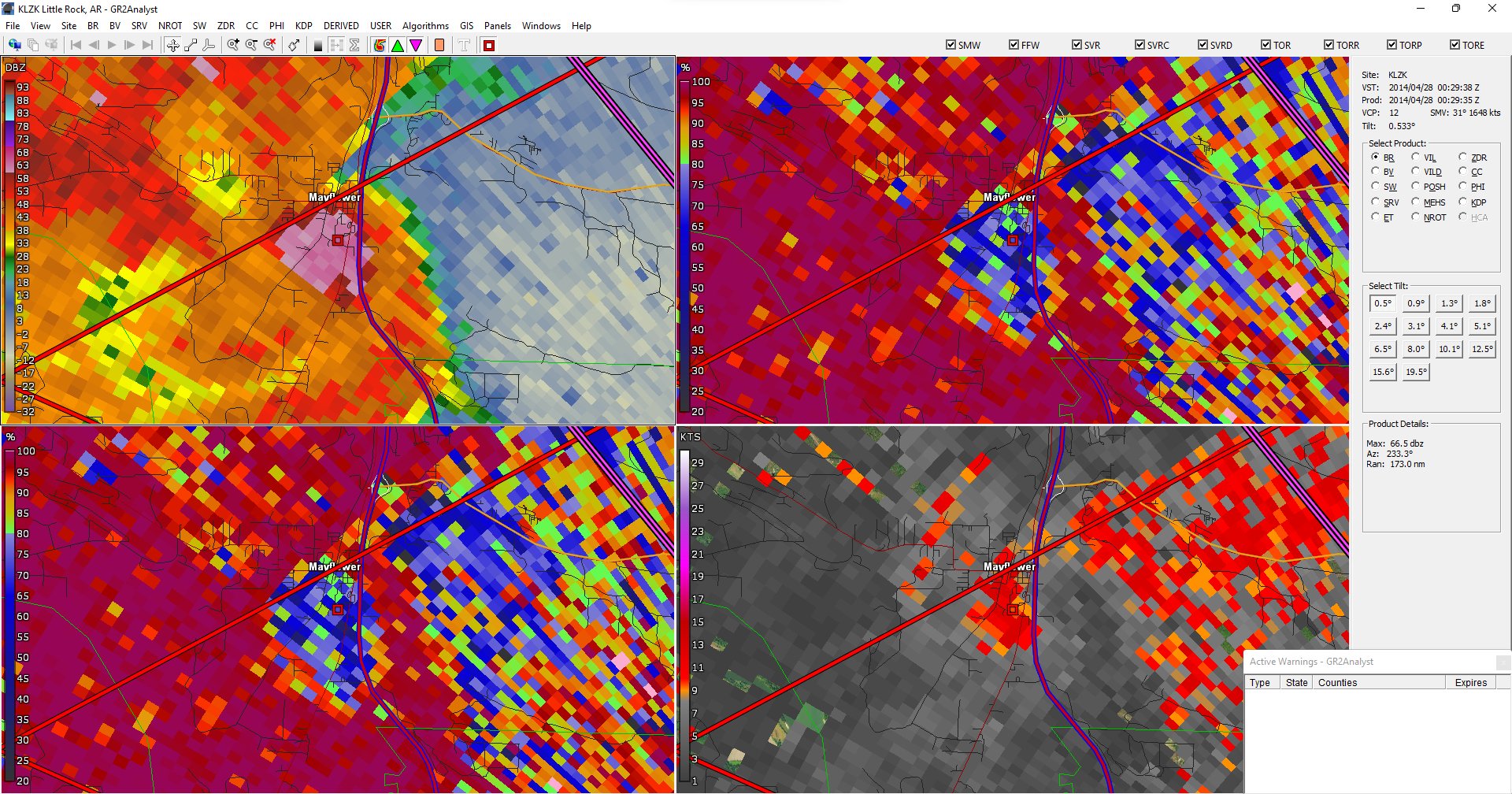 JamesWX on Twitter "Vilonia EF4 hitting Mayflower Arkansas https//t