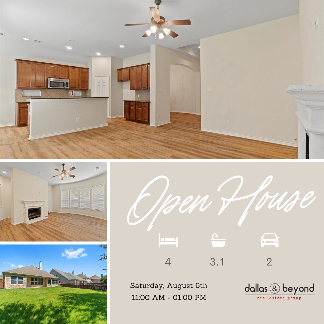 DallasNBeyond's tweet photo. 🏠🔑 WEEKEND OPEN HOUSE❗❗
SCHEDULE:
📅 Saturday, 8/6
⏰ 11AM - 1PM
📍📸 For more details and photos: https://t.co/SzLpLFiXPK
For inquiries, contact:
Mani Raveendran
☎️ 469-451-6330
📩 mani@dallasandbeyond.com https://t.co/KfS20BT5en
