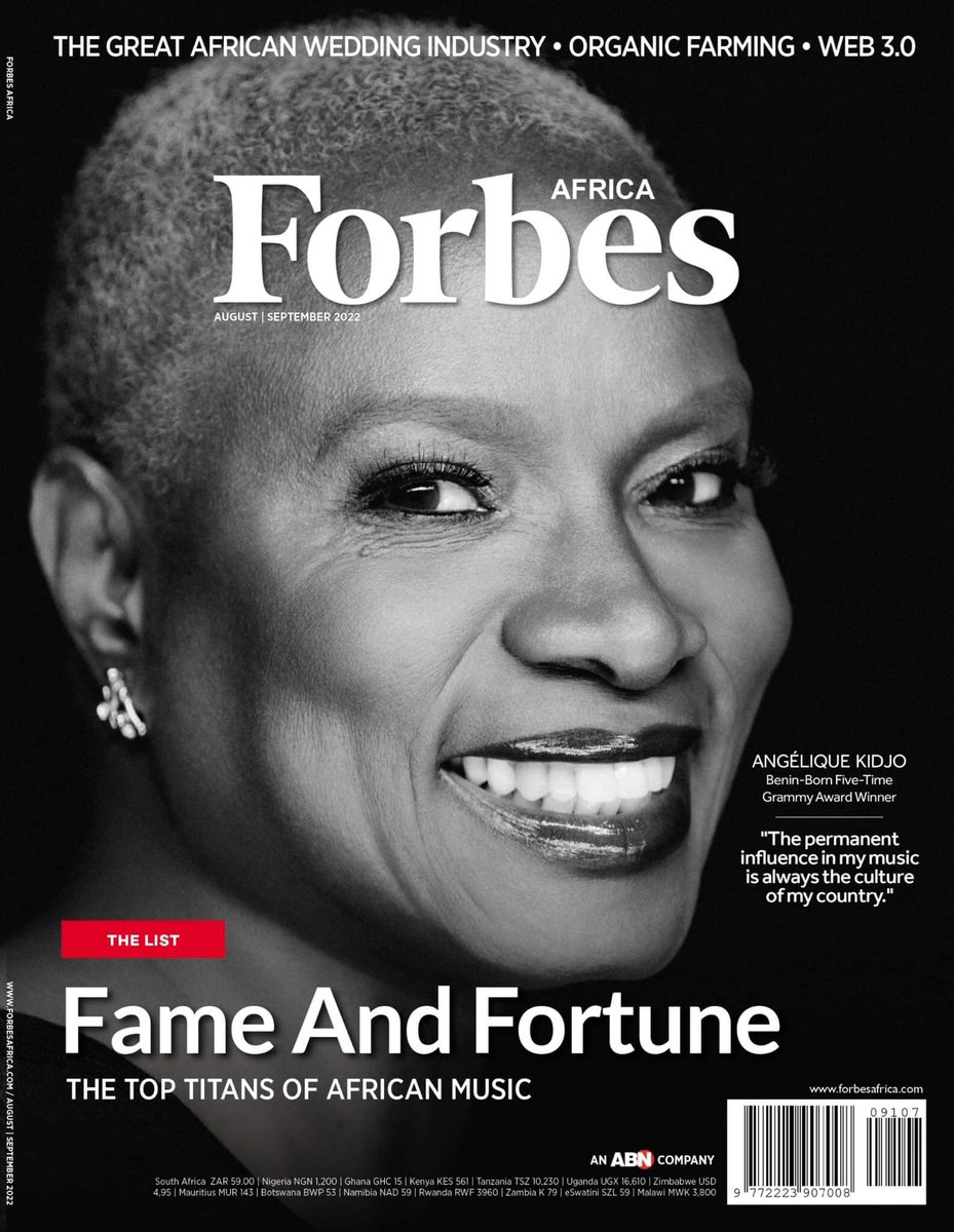 morenaleraba's tweet photo. We’re on @ForbesAfrica — Angélique Kidjo has always been our inspiration (Agolo is embedded in our childhood memories) and we’re humbled to announce we’re featured in this issue [August/September 2022]. Morena Leraba from Matholeng village in Mafeteng. Ha Mojela... https://t.co/EmJNUUjrtg