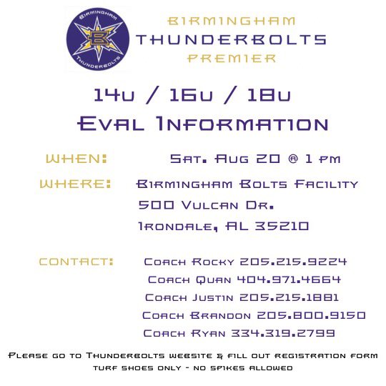 Thank you to all the inquiries received over the past few months. See below for the evaluation date! #boltspremier