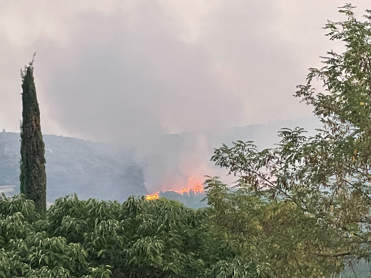 Legoline_13's tweet photo. #incendie#bouchesdurhone#feu comment dire que je les déteste, les incendiaires, les jeteurs de mégots et autres criminels…? En face de chez nous. Moins d’un km de chez nous. On tousse a cause de la fumée. On a peur. Je les déteste. https://t.co/NFZ3Xmopz2