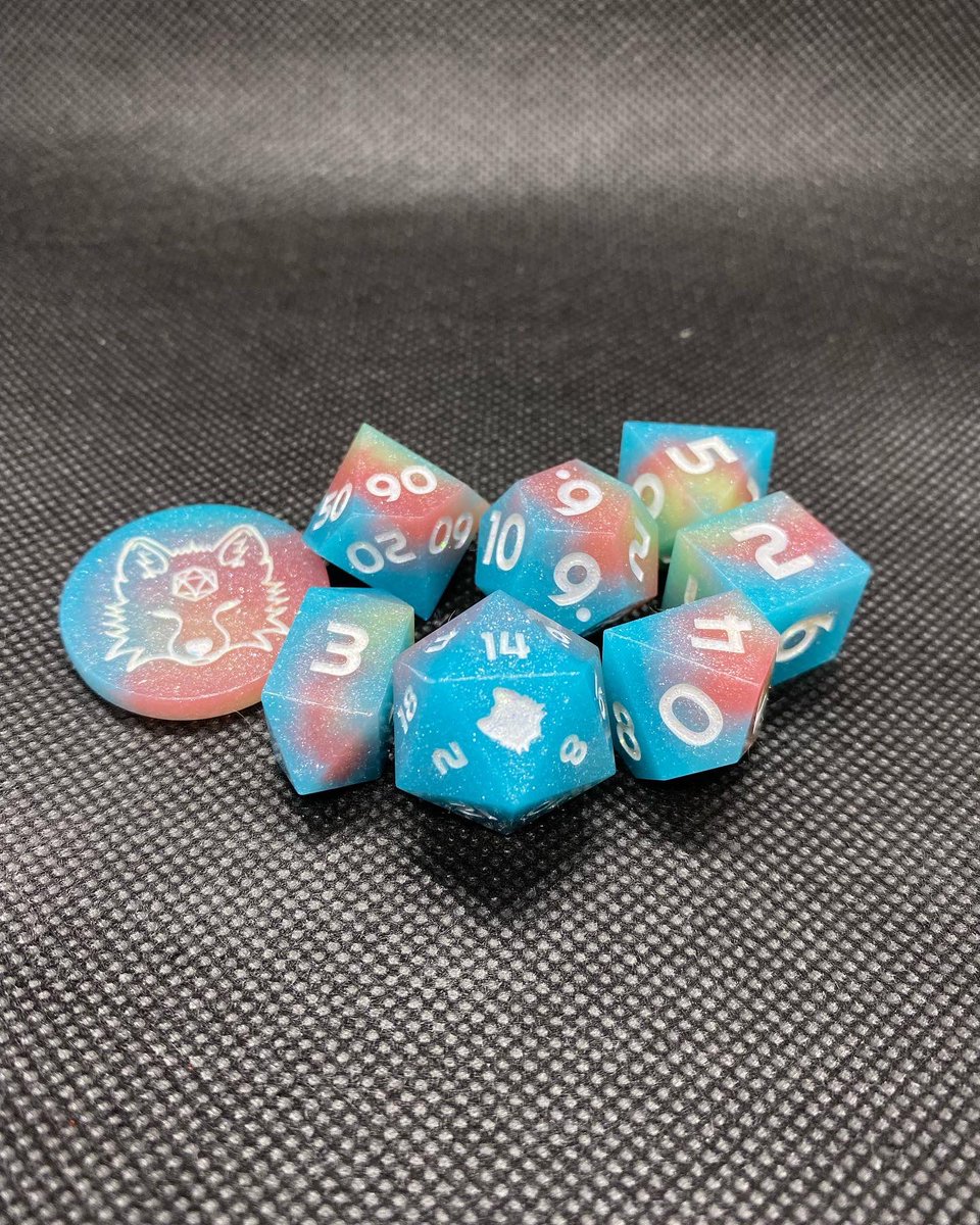 TheFoxsOddities's tweet photo. All of these are available in store now! We are also having a sale on single dice! Check it out at the link in my bio! #dnd #dungeonsanddragons #dungeonsanddragons5e #dnd5e #dndmovie #honoramongthieves #ttrpg #dice #dicepull #diceroll #clacksmith #polyhedraldice #dnddice https://t.co/QbkEB5NJUK