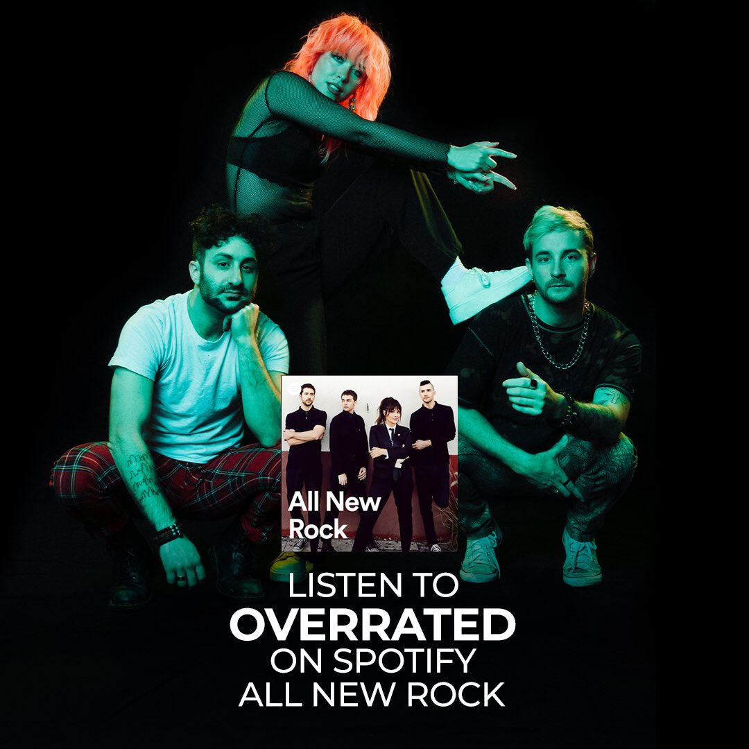 TheFoxiesMusic's tweet photo. Just got to Dayton, OH for our show tonight and just wanted to give @Spotify a big thanks for sharing our new single #overrated https://t.co/JNrL98ClK7