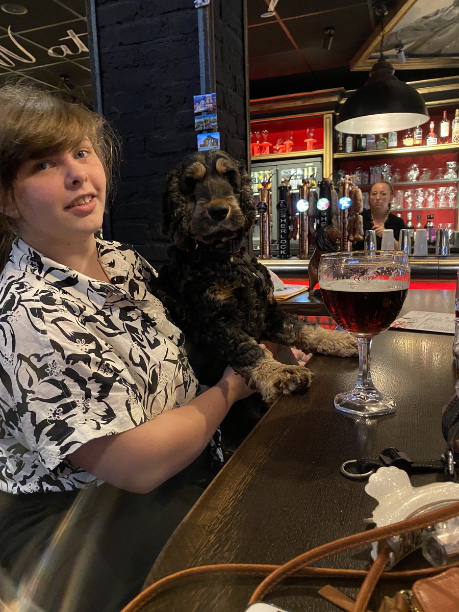 QS_Ade's tweet photo. @GrimbergenFr enjoying a pint in Sherlock’s pub and restaurant Reims https://t.co/18WYSl9IJK