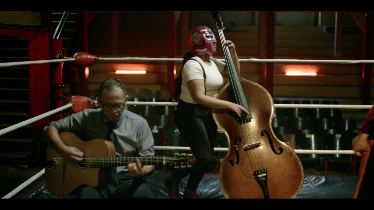 cannes_shorts's tweet photo. Sin Ti by Luis Felipe Ferra @raulsalgadoo @PolytroposAC 

Juana, an openly lesbian cleaning girl who dreams of being a wrestler, is trained alongside her girlfriend Lupe by old Mexican wrestling legend Hercules. They discover the training prepares them more for life than the ring https://t.co/EQXEH1uUWr