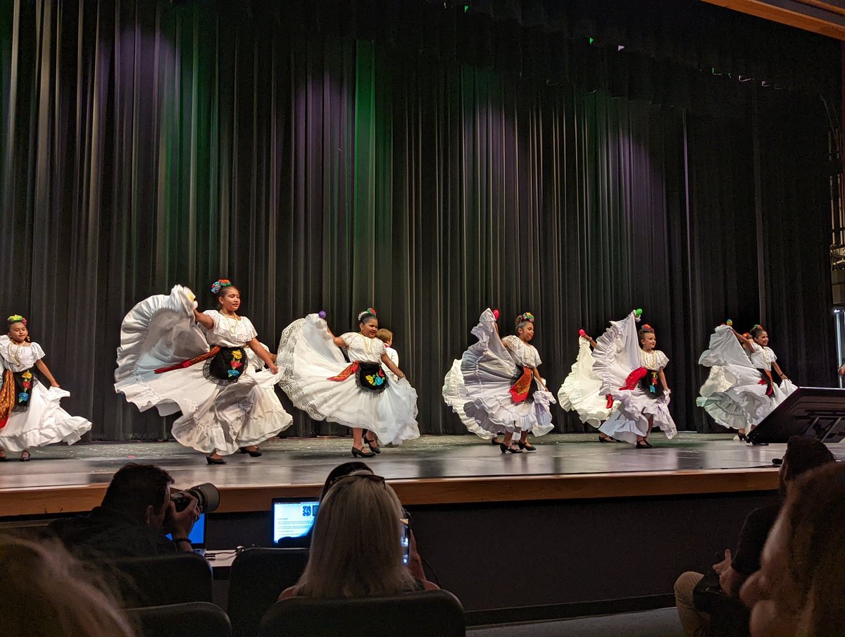 corycaroll's tweet photo. What makes NEISD such a great place to work?  THE KIDS! Fantastic convocation for the Reagan Cluster! @NEISD #theBushway https://t.co/4XdJGtyd0V