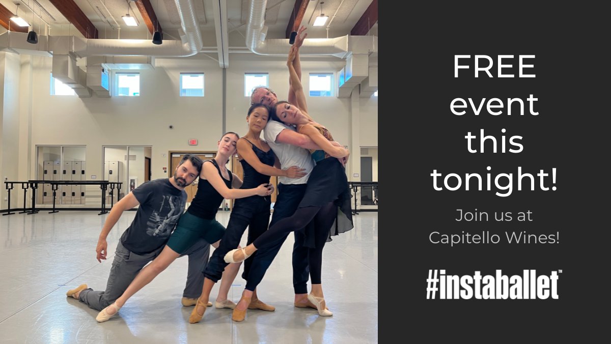 instaballet's tweet photo. FREE event tonight! - https://t.co/OBisjmNw5d https://t.co/j5aCWw1Gkm