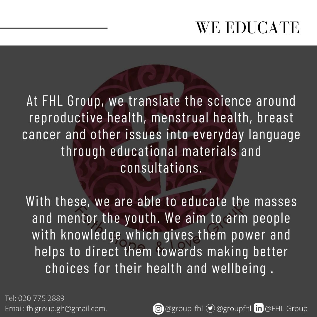 Day 4 of getting to #KnowMoreAboutGroupFHL
Catch up with what #FHL is up to on all our social media pages.

🚫Get interactive!
#youngpeople #advocacy #usingartforadvocacy #capacitybuilding #reproductivehealth #reproductiverights  #sexualhealth #sexualrights #skillstraining