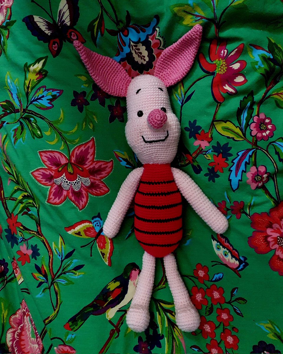 StricklandPaula's tweet photo. Meet Piglet 😍 #otswhoknit #otswhocraft #meaningfuloccupation https://t.co/UQGOyPiKHE