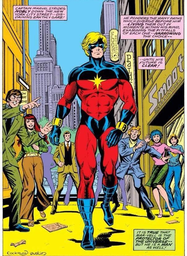 xSamuraiSoldier's tweet photo. 4.- El Capitán Mar-Vell.

El Capitan Marvel original (De Marvel al menos) Es básicamente lo más cercano a Superman en Marvel. https://t.co/fRgEOX7Duo