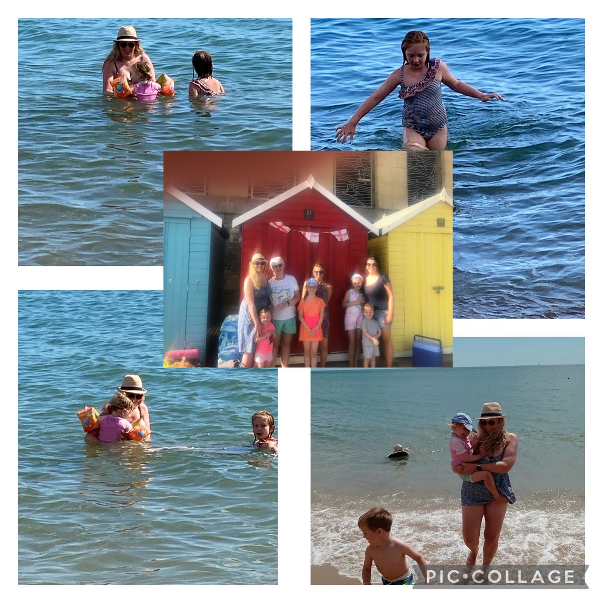 Fabulous day at Boscombe Beach with my beautiful girls and awesome grandson #beachday #boscomebeach #familyfun