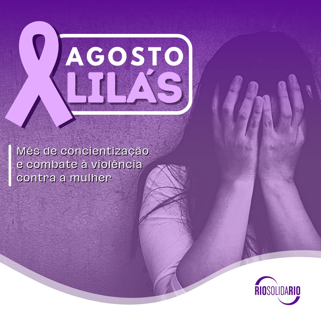 ORioSolidario's tweet photo. “Agosto Lilás” é uma campanha de enfrentamento à violência doméstica e familiar contra a mulher.
#agostolilás #leimariadapenha #leimariadapenha16anos #solidariedade #RioSolidario #denuncie #naosecale https://t.co/xJ6lYIcabW