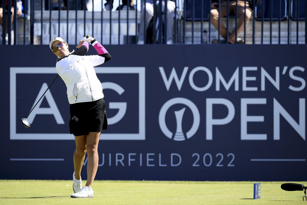 FootJoyEurope's tweet photo. Ready for the weekend ๐๏ธโโ๏ธ
Still all to play for at Muirfield after some tricky conditions on day 2 @AIGWomensOpen.
Georgia Hall, Jessica Korda, Whitney Hillier and Megan Khang will be among those looking to chase down the leaders on moving day.
#FJPremiereSeries #FJFuel https://t.co/dLpRn3LHs2