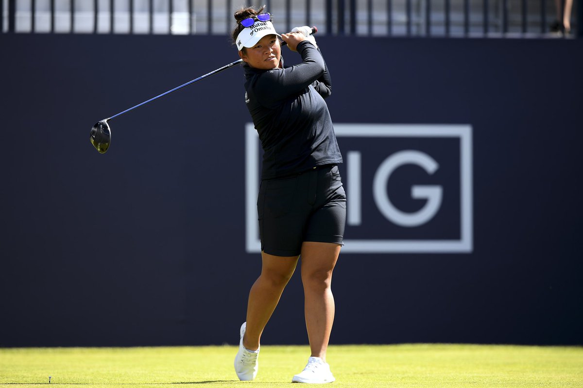 FootJoyEurope's tweet photo. Ready for the weekend ๐๏ธโโ๏ธ
Still all to play for at Muirfield after some tricky conditions on day 2 @AIGWomensOpen.
Georgia Hall, Jessica Korda, Whitney Hillier and Megan Khang will be among those looking to chase down the leaders on moving day.
#FJPremiereSeries #FJFuel https://t.co/dLpRn3LHs2