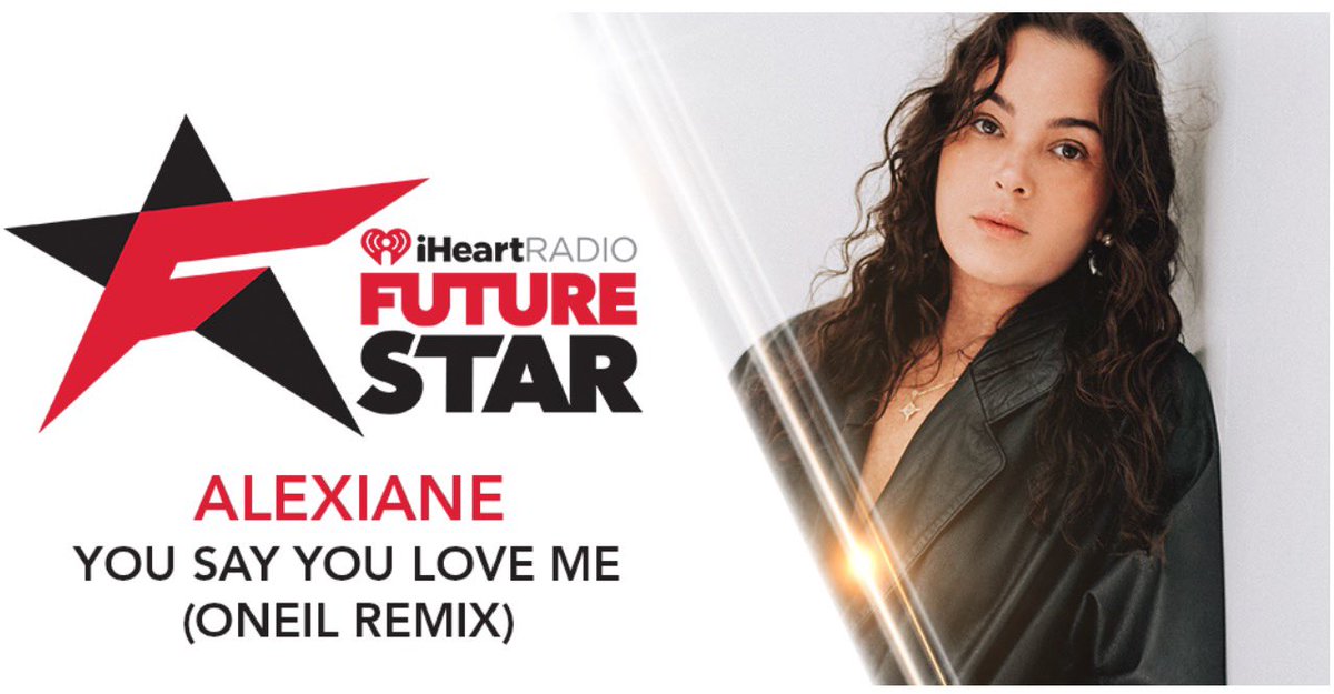 Alexiane (@alexianemusic) on Twitter photo ❤️🔥 Thank You <a href="/iheartradio/">iHeartRadio</a> <a href="/iHeartRadioCA/">iHeartRadio Canada</a> for selecting me as your Future Star for August and September! Your support means so much! Thanks for sharing my music with so many people and playing “You Say You Love Me” remix with Oneil across Canada! 🎼 🙏🏽
#iheartradiofuturestar ❤️🔥 Thank You <a href="/iheartradio/">iHeartRadio</a> <a href="/iHeartRadioCA/">iHeartRadio Canada</a> for selecting me as your Future Star for August and September! Your support means so much! Thanks for sharing my music with so many people and playing “You Say You Love Me” remix with Oneil across Canada! 🎼 🙏🏽
#iheartradiofuturestar