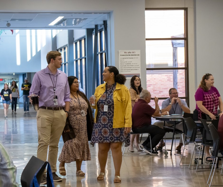 USD305's tweet photo. Today, District friends and colleagues gathered together for our Back to School All-Staff Meeting! It was great having everyone come together to start this day that is full of preparations to welcome students back! #305GrowsGreatness https://t.co/V81eYQMLc8