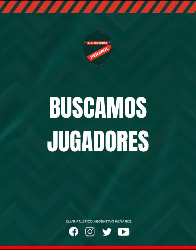 Buscamos jugadores para <a href="/LigaCordobesaFF/">Liga Cordobesa de Fútbol Falopa ❁</a> .