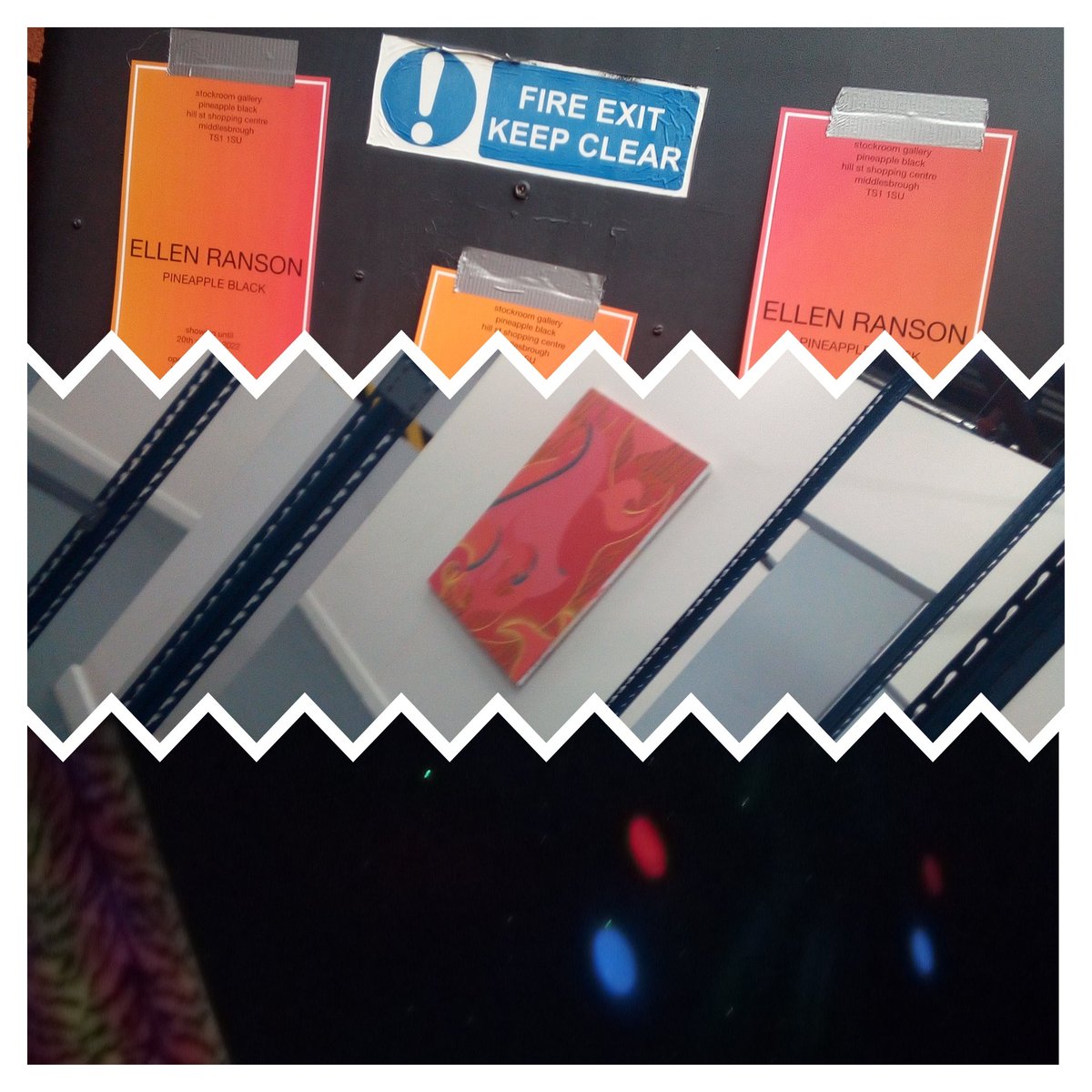 Fab Night at #PineappleBlack gallery for Ellen Ranson in #Mboro #Teesside #Teesvalley