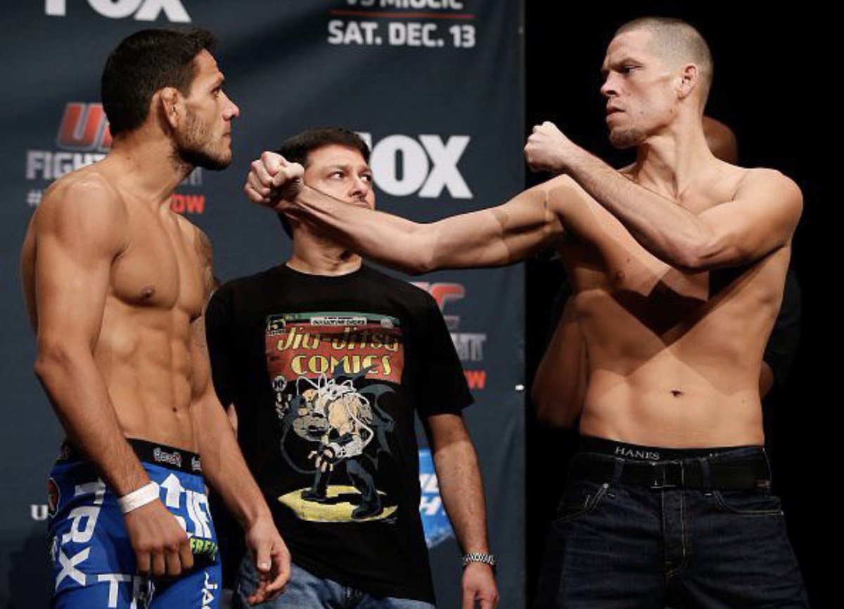 PeopleForgetMan's tweet photo. Fighters that beat Nate Diaz then got a title shot. A thread https://t.co/3XeFAsIMuB