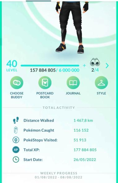 Level 50 XP with no team! Only took 2 months and 11 days.😂Only limited by the limit of course. Credit: Flechaa, a friend on discord