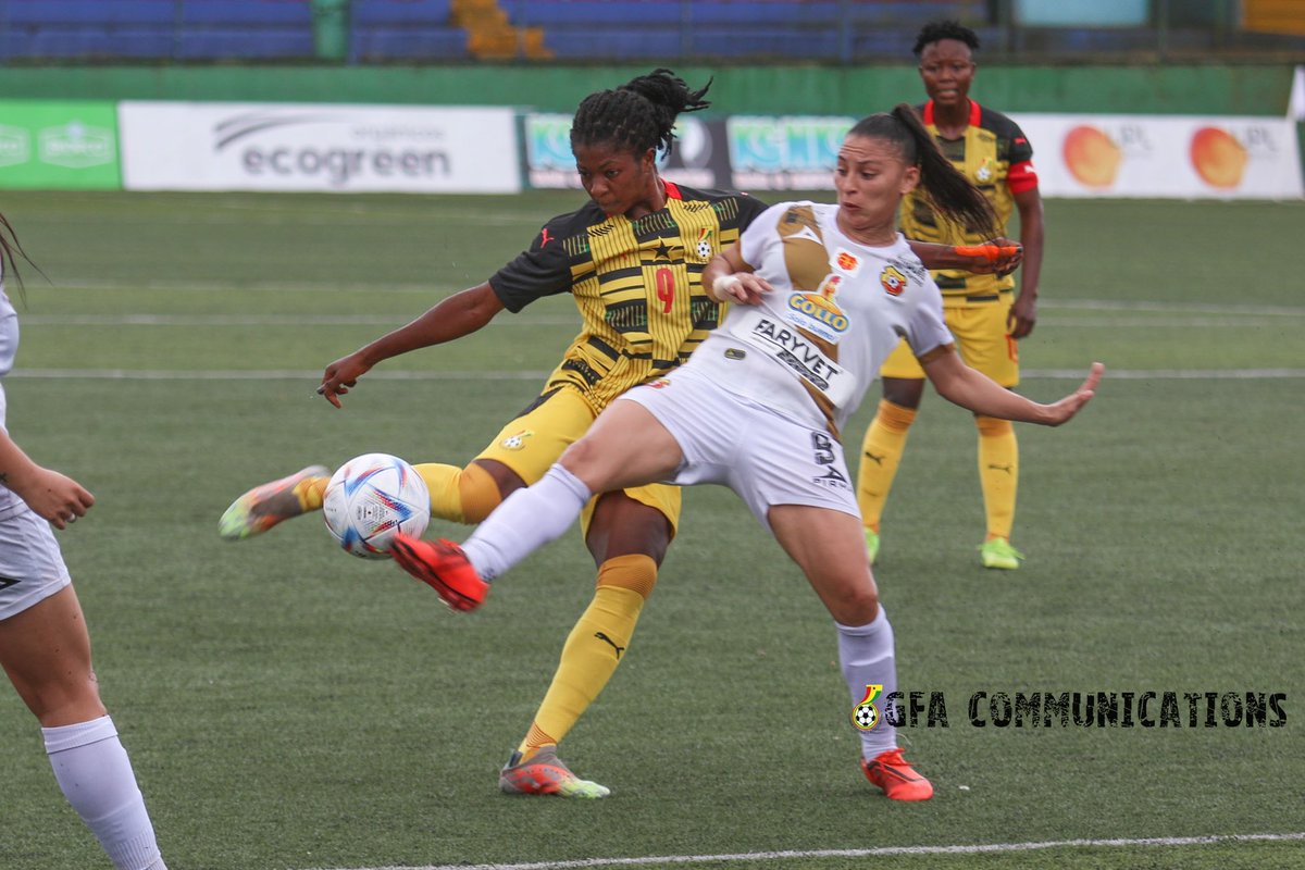 GhanaWNT's tweet photo. 📸 from our match against Club Sport Herediano FF.

C’mmon #BlackPrincesses, #StrongerTogether 💪🏾

#ShineBlackPrincesses✨ #U20WWC
#BringBackTheLove 🥰 https://t.co/NvCCJeBeHS