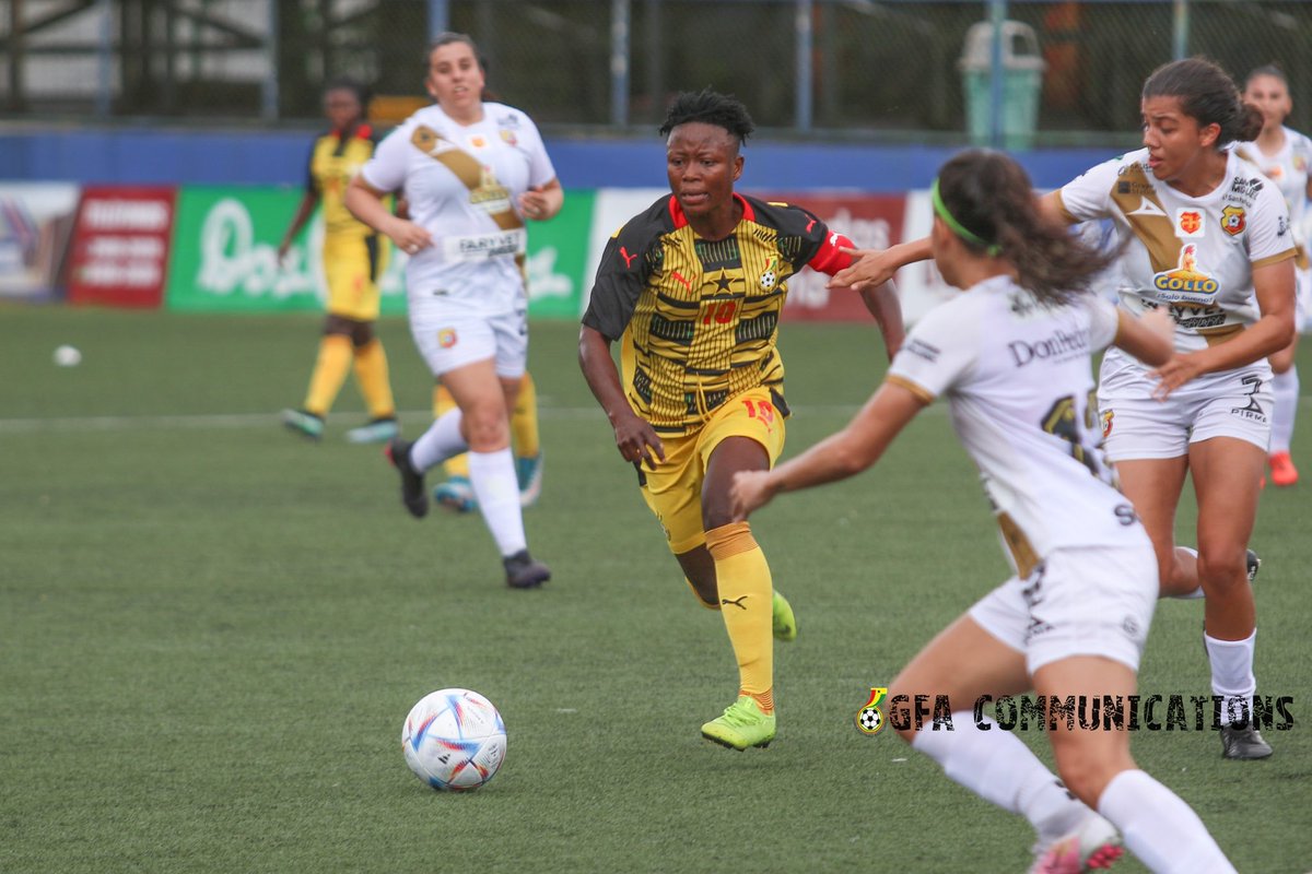 GhanaWNT's tweet photo. 📸 from our match against Club Sport Herediano FF.

C’mmon #BlackPrincesses, #StrongerTogether 💪🏾

#ShineBlackPrincesses✨ #U20WWC
#BringBackTheLove 🥰 https://t.co/NvCCJeBeHS