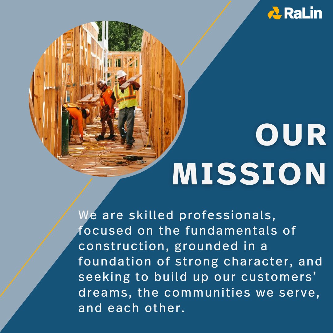 RALINassociates's tweet photo. At RaLin, we strive to live by our mission in the office, on the jobsite, and in the community.

#RaLin #BuildUp #BuildUpClients #BuildUpCollegues #BuildUpCommunity https://t.co/6CpsPWixKl