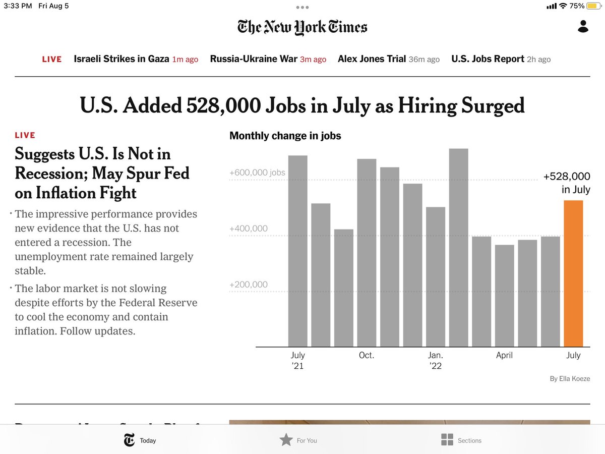 KBAndersen's tweet photo. The @nytimes home page right now is the most heartening in a long time. https://t.co/n5LkLM0van