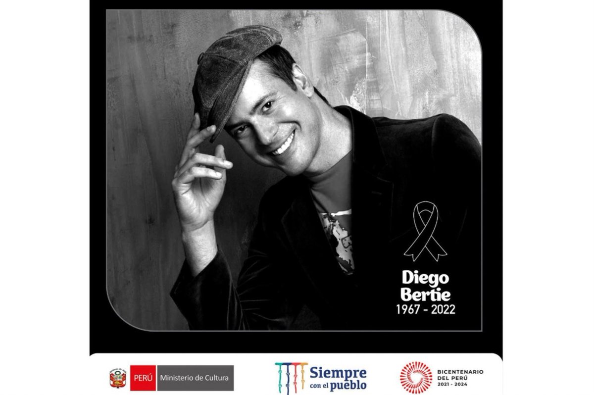 RT @Agencia_Andina: #AndinaEnglish Peru: Culture Ministry mourns Diego Bertie's death https://t.co/woCOxgr0fv https://t.co/tmxXEfwifQ