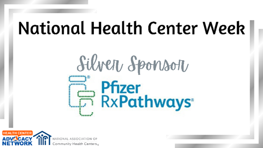 HCAdvocacy's tweet photo. ๐Thank you #PfizerRxPathways for being a National Health Center Week silver sponsor! You make #NHCW2022 possible. https://t.co/mnDGFWzxgg