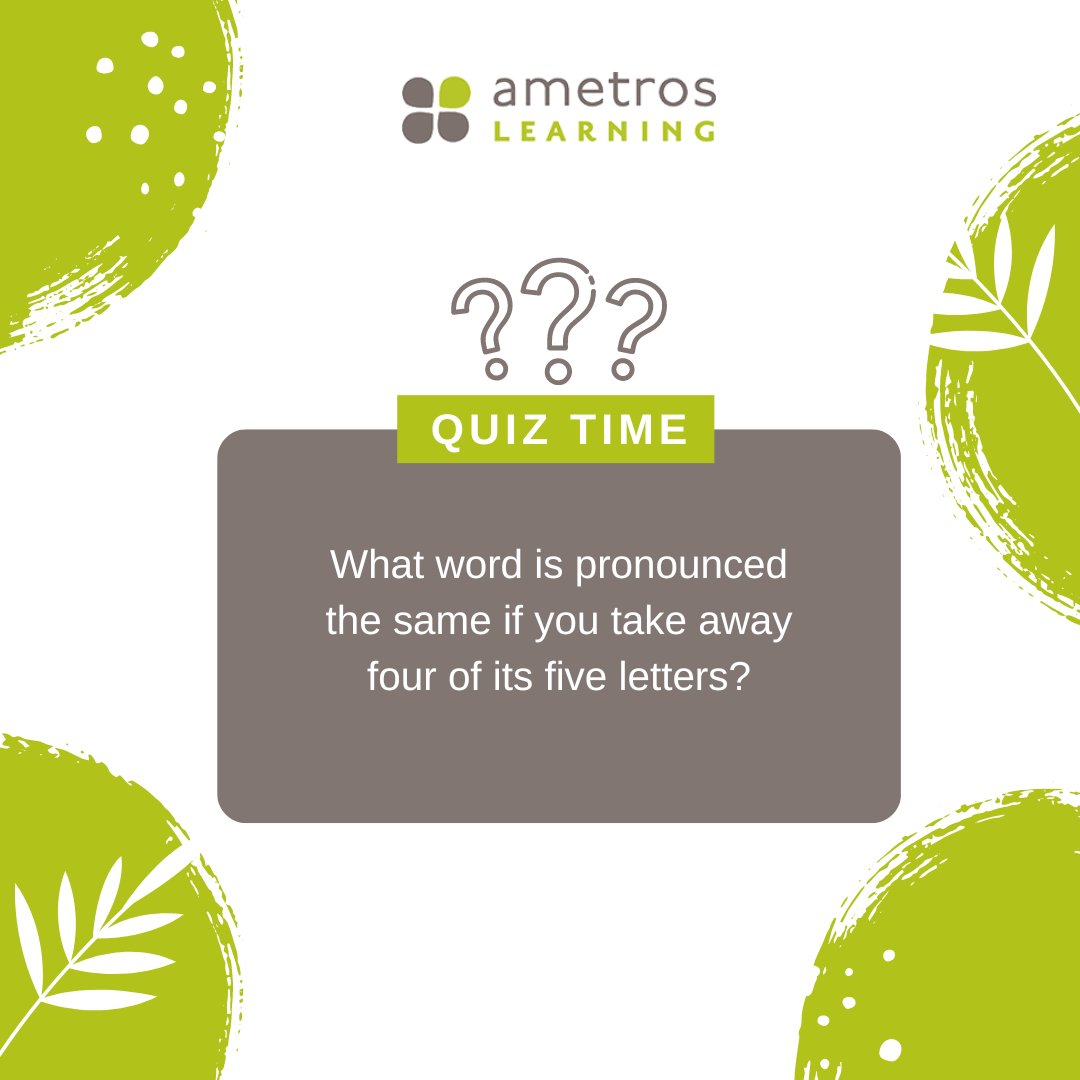 Ametros Learning tweet media