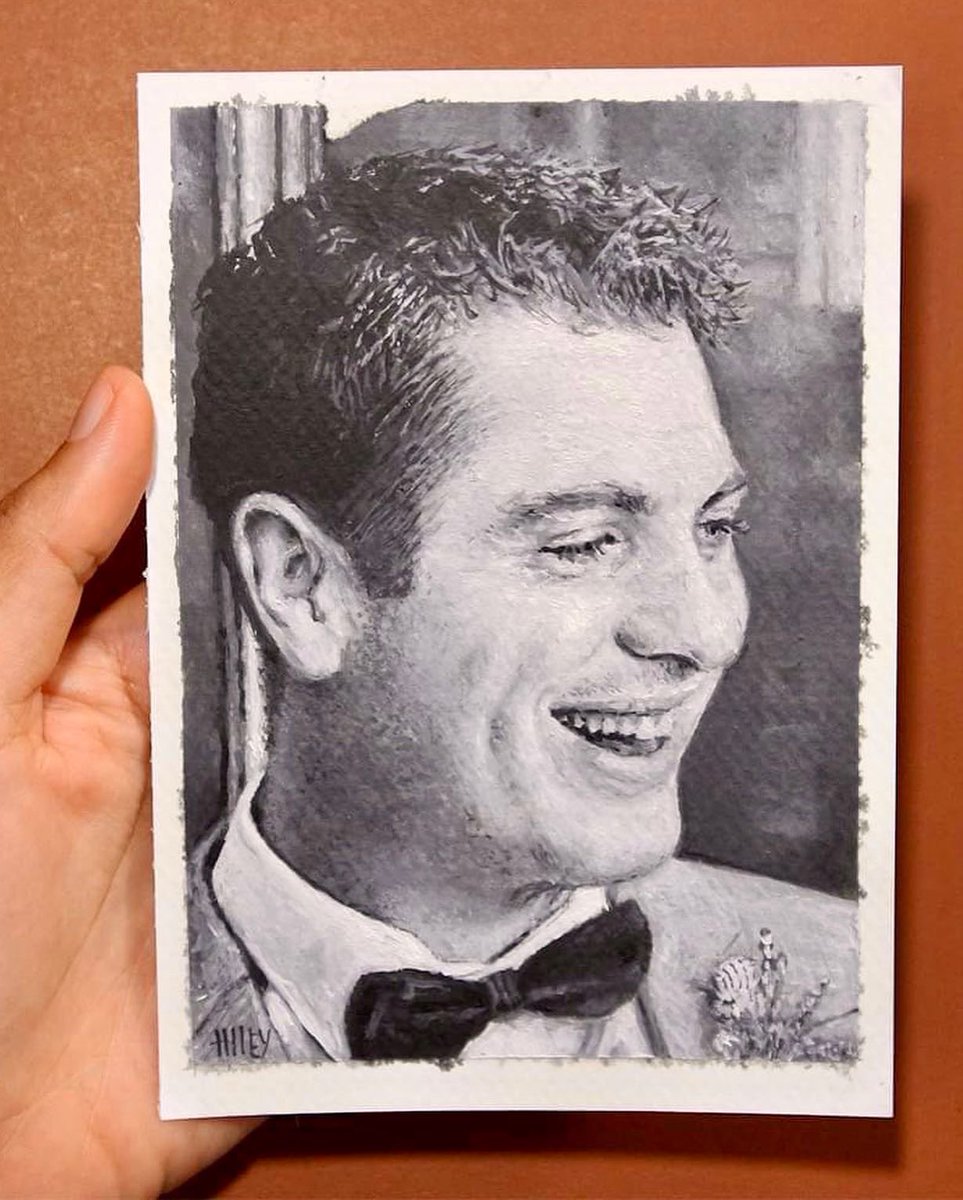 maddiejoa's tweet photo. HAPPY “CHASE” DAY -to all‼️🎉 

Mini Masterpiece x @tylertilley  thank you Ty - Brilliant work as always👏 

Tyler says every great man deserves a portrait.

This amazing man is the BIG * 3 8 * today❣️🥳
#portrait #art #masterpiece #mjchase https://t.co/cf7a0L8oLg